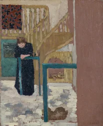 Mevrouw Vuillard in een Decorontwerper