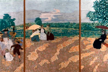 De openbare tuinen (detail), 1894
