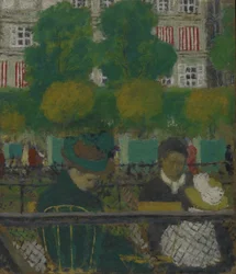De Tuin van de Tuilerieën, Parijs.