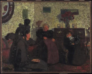 Het Bezoek van de Weduwe, 1899