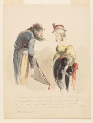 De Begroeting op het Maskerbal
