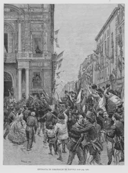 Entrata Di Garibaldi In Napoli