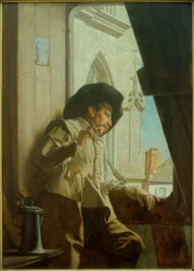 In de zolderkamer