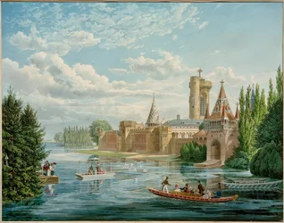 Franzensburg (gebouwd 1801-1836 onder Keizer Franz I)