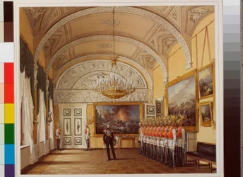 Interieurs van het Winterpaleis: De wachtkamer