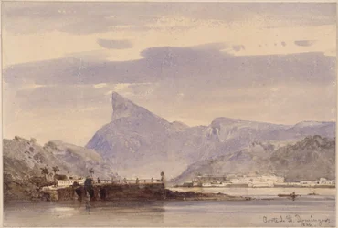 Gezicht op de haven van Santo Domingo