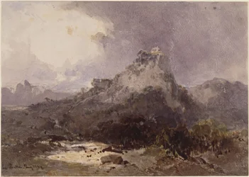 Hooggebergte landschap
