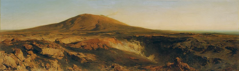 De top van de Etna 1878