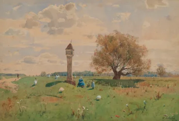 Landschap bij Lichtenwörth