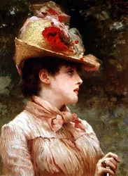 Portret van een dame