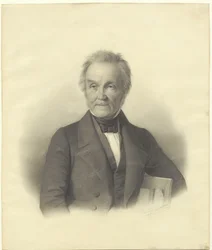 Portret van Adam Oehlenschlager