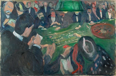 Aan de roulettetafel in Monte Carlo