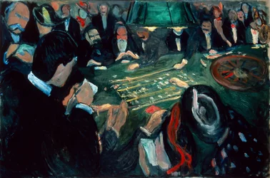Aan de roulettetafel in Monte Carlo