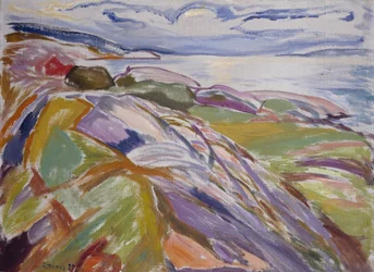 Kustlandschap, Hvitsten