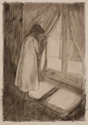 Het meisje aan het raam. 1894