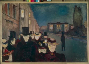 Avond op Karl Johan