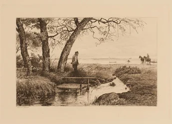Bij de beek