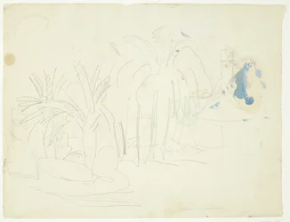 Landschap met palmen, Cannes