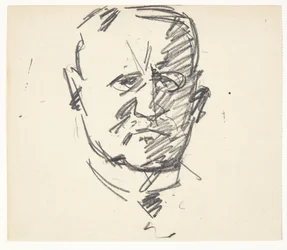 Studie voor een portret van professor, dr.med. Carl Lorentzen (1860-1932)
