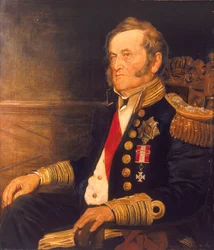 Sir Fairfax Moresby, Admiraal van de Vloot (1786-1877)