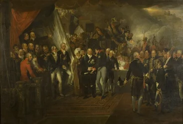 De inscheping van Lodewijk XVIII in Dover