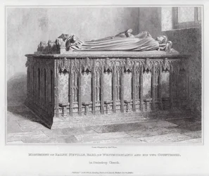 Monument van Ralph Neville, Graaf van Westmoreland en zijn twee gravinnen, in Staindrop Church