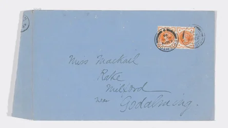 Brief aan de kleindochter van de kunstenaar Angela Thirkell