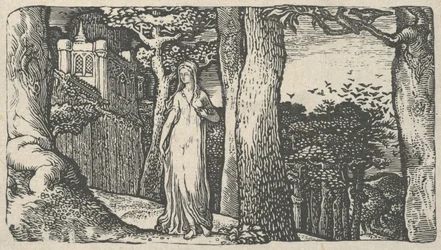 Dame met de roeken, 1829