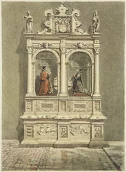 Monument van Robert Aldworth in de St. Peter