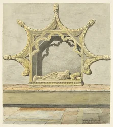 Graf van Maurice, 7e Graaf van Berkeley in de Bristol Cathedral