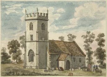 Onbekende kerk, misschien Compton Greenfield, c.1823