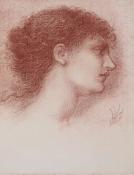 Euphrosyne Cassavetti (rood krijt)
