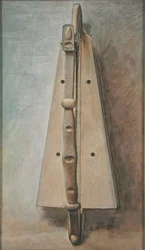 Studie van een harp voor 
