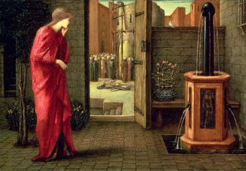 Danaë Bekijkt de Bouw van de Bronzen Toren