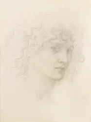 Hoofd van May Morris