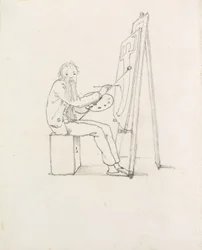 Zelfkarikatuur, 1874