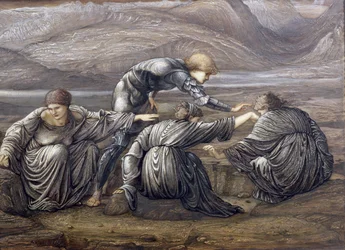 Studie voor Perseus en de Graiae, 1880
