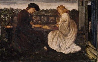 De backgammonspeler, 1862