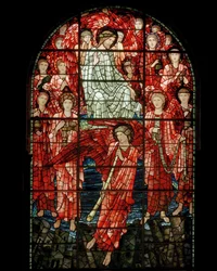 Het Laatste Oordeel Raam (detail)