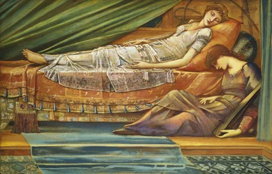 De slapende prinses, ca. 1886-88