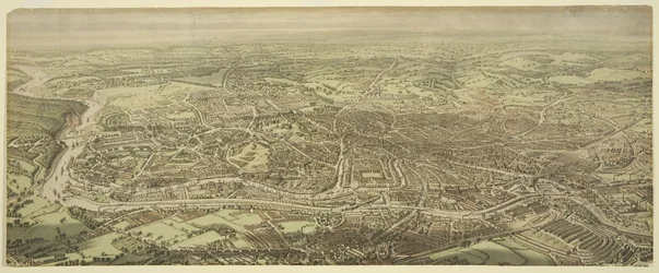 Vogelvlucht van Bristol