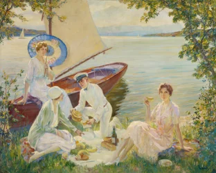 Picknick bij het Starnbergmeer