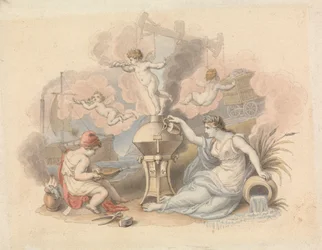 Allegorie van stoom