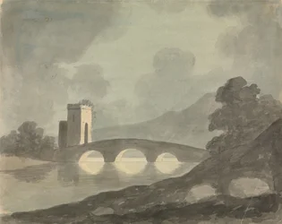 Brug en toren
