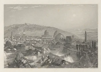 Jeruzalem vanuit het Latijnse Klooster
