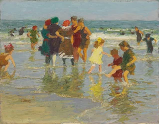 Strandscène