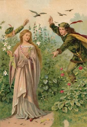 De broers en hun zus, 1901