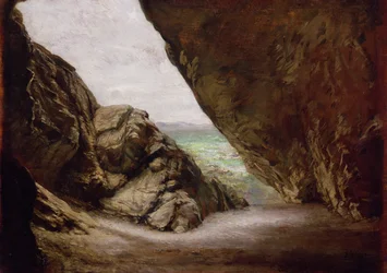 De grot bij Tintagel, 1903