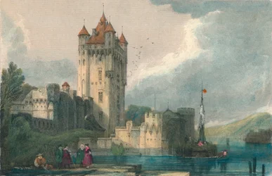 De Gotische Torens van Ellfeld, ca. 1834