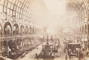De grote industriële tentoonstelling van Dublin in 1853,1853 (foto)
